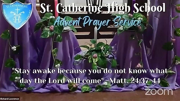 St. Catherine High School Advent Prayer Service